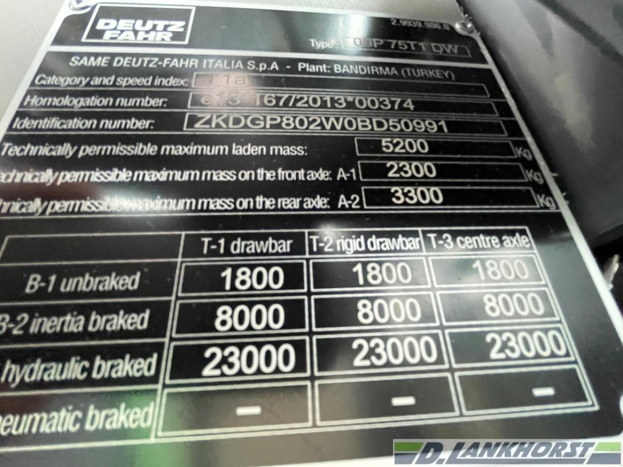 Traktor типа Deutz-Fahr 5080 D Keyline (B), Gebrauchtmaschine в Neuenhaus (Фотография 23)