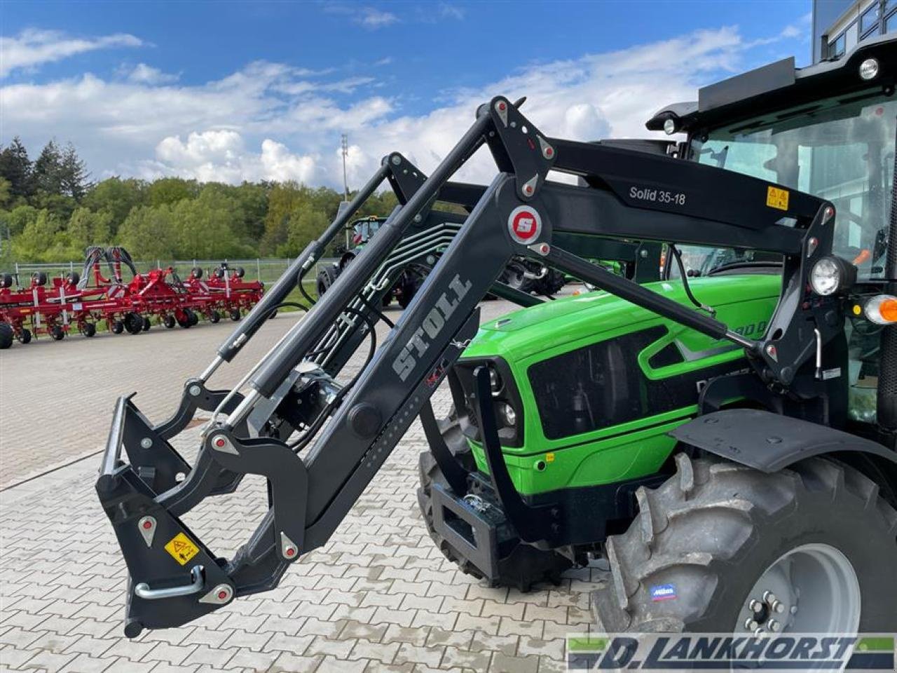 Traktor του τύπου Deutz-Fahr 5080 D Keyline (B), Neumaschine σε Neuenhaus (Φωτογραφία 13)