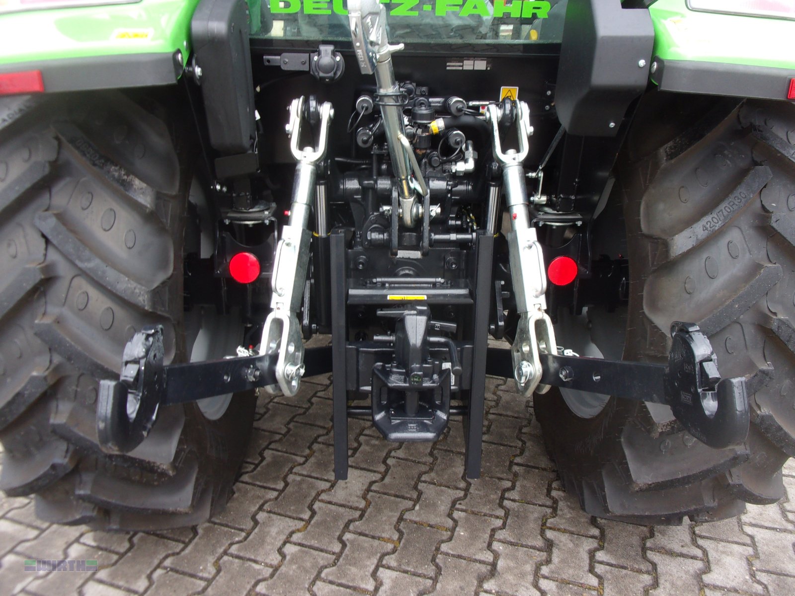 Traktor Türe ait Deutz-Fahr 5080 D Keyline B-Modell - TOP Ausstattung, Neumaschine içinde Buchdorf (resim 8)