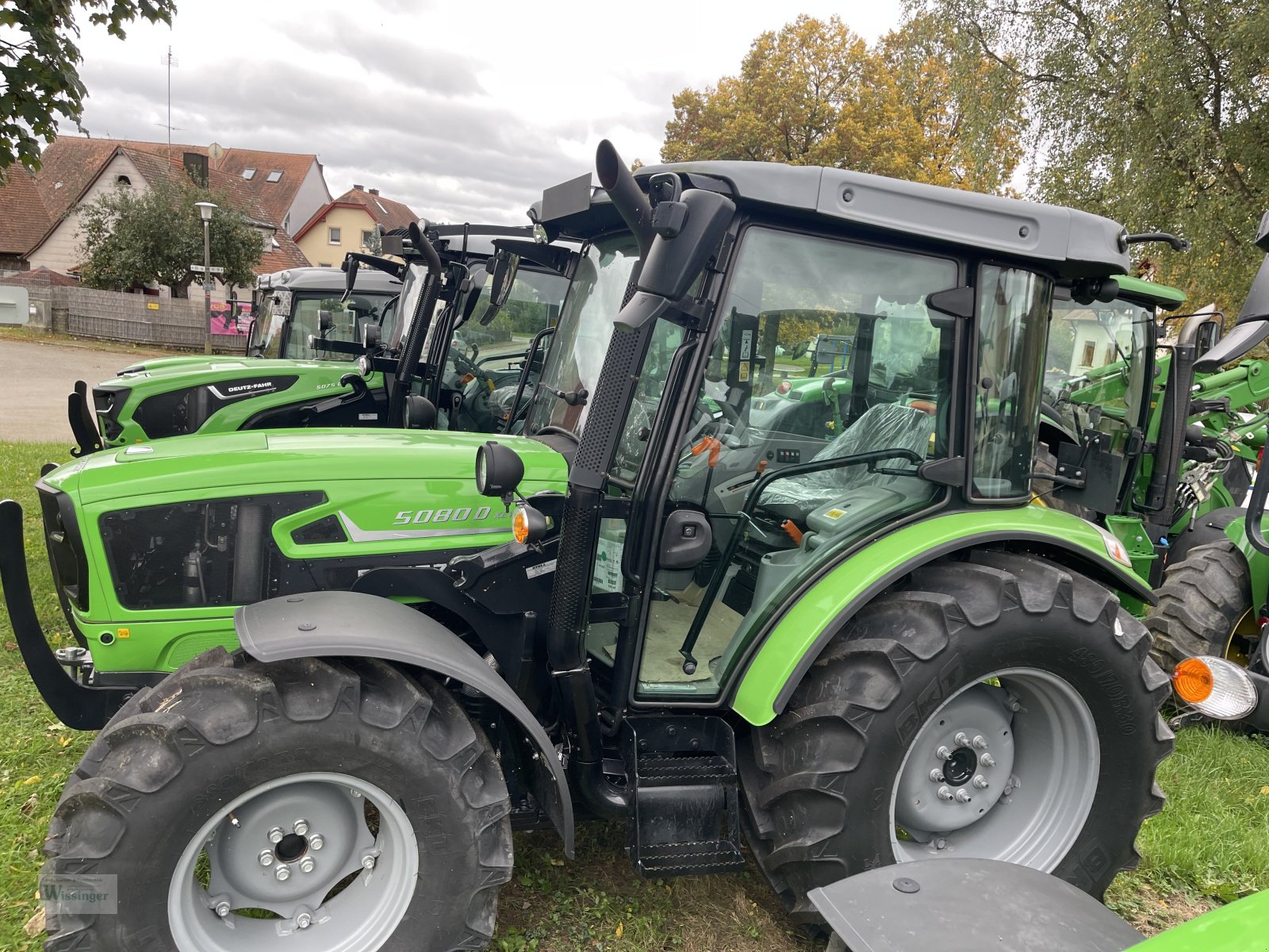 Traktor Türe ait Deutz-Fahr 5080 D Keyline "Ernteschlussverkauf", Neumaschine içinde Thalmässing (resim 4)