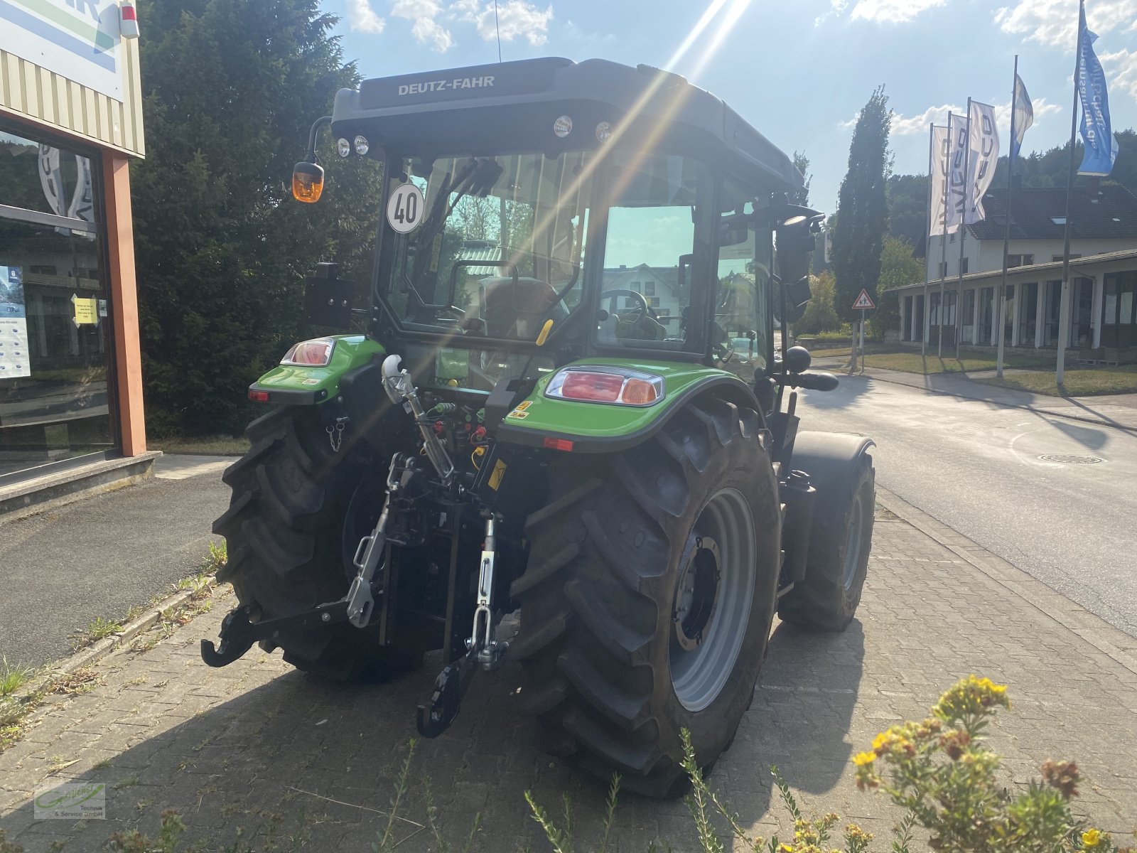 Traktor Türe ait Deutz-Fahr 5080 D KEYLINE GS HYDR. KUPPLUNG UND POWERSHUTTLE, Neumaschine içinde Neustadt (resim 4)