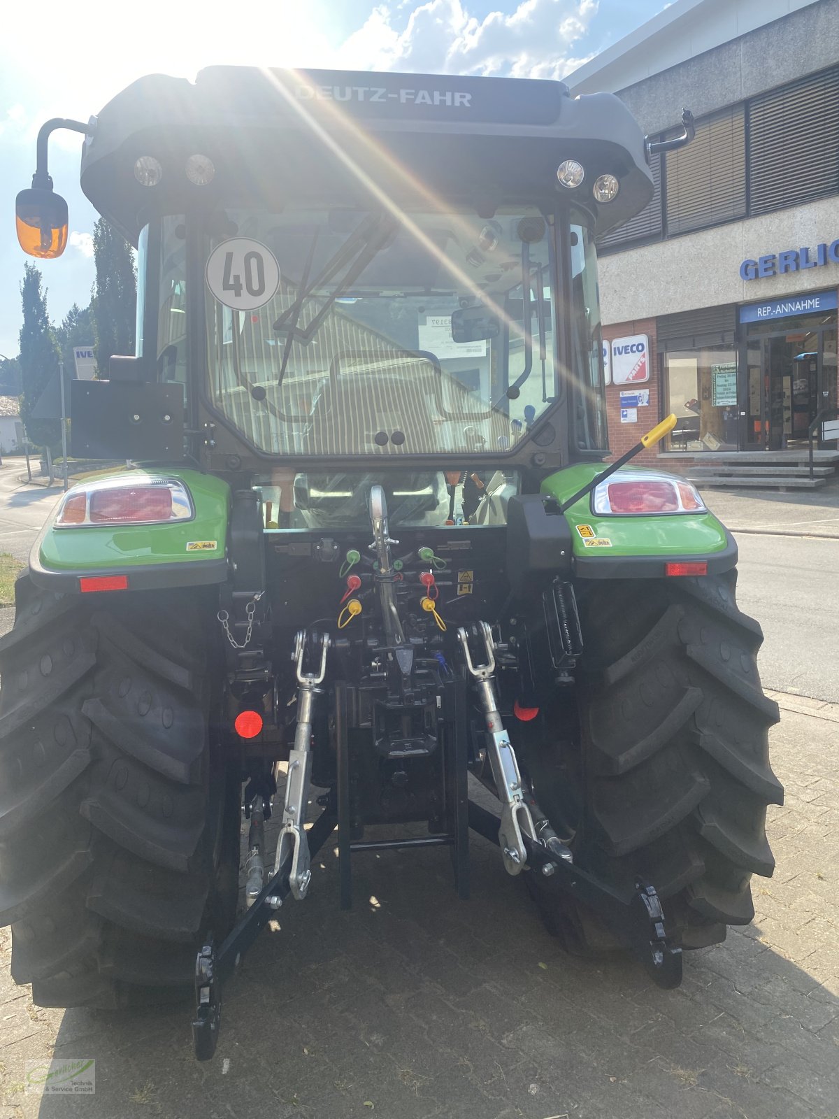 Traktor van het type Deutz-Fahr 5080 D KEYLINE GS HYDR. KUPPLUNG UND POWERSHUTTLE, Neumaschine in Neustadt (Foto 5)