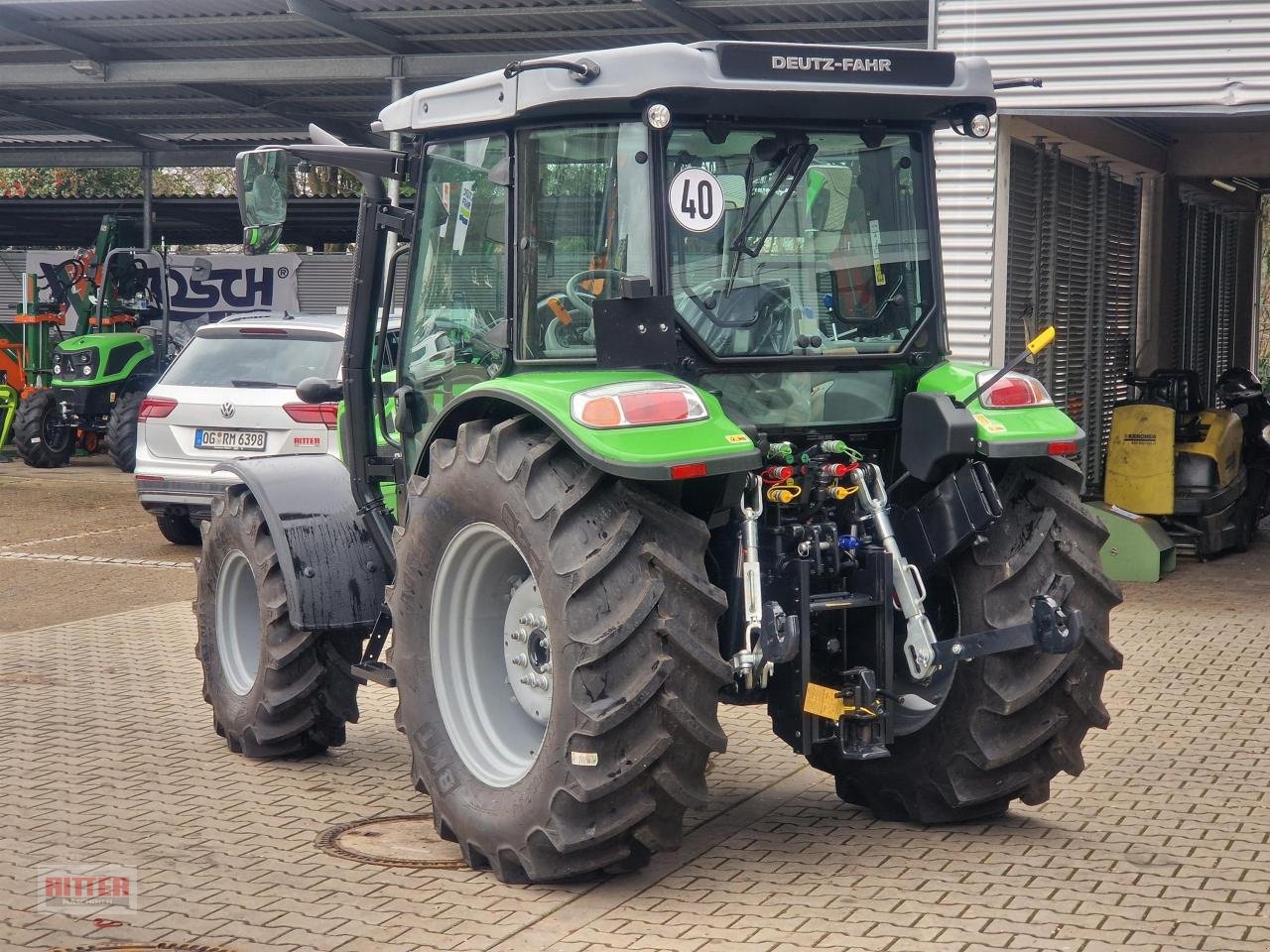 Traktor des Typs Deutz-Fahr 5080 D Keyline GS, Neumaschine in Zell a. H. (Bild 3)