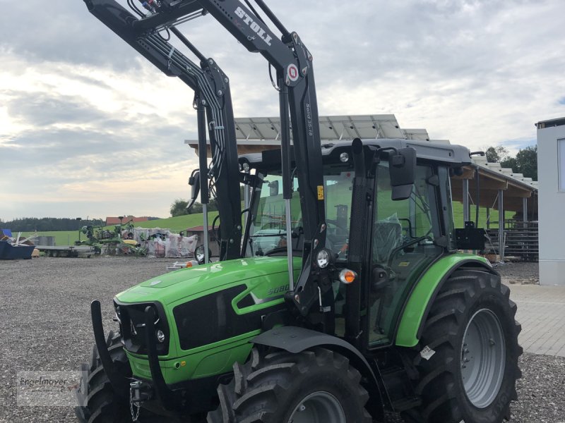 Traktor of the type Deutz-Fahr 5080 D Keyline GS, Neumaschine in Altusried-Kimratshofen (Picture 1)