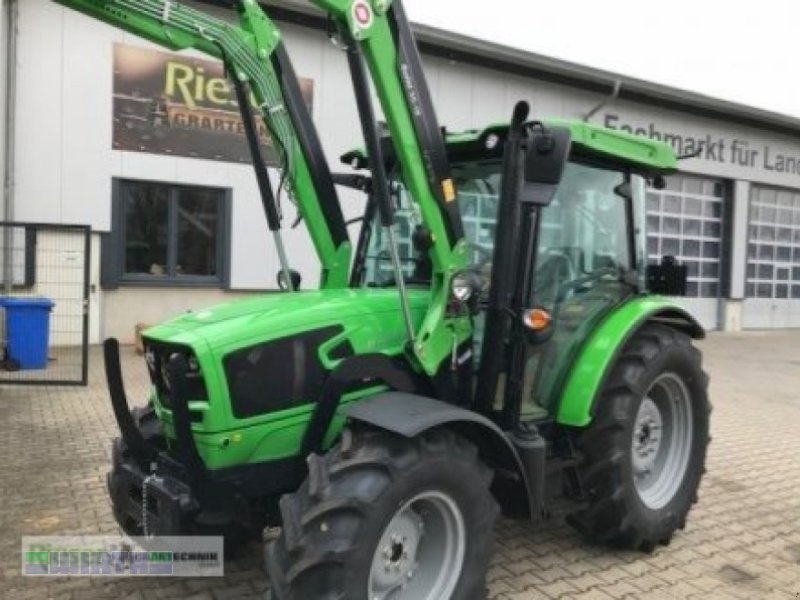 Traktor от тип Deutz-Fahr 5080 D KEYLINE mit Stoll 35-18 Frontlader, Neumaschine в Buchdorf (Снимка 1)