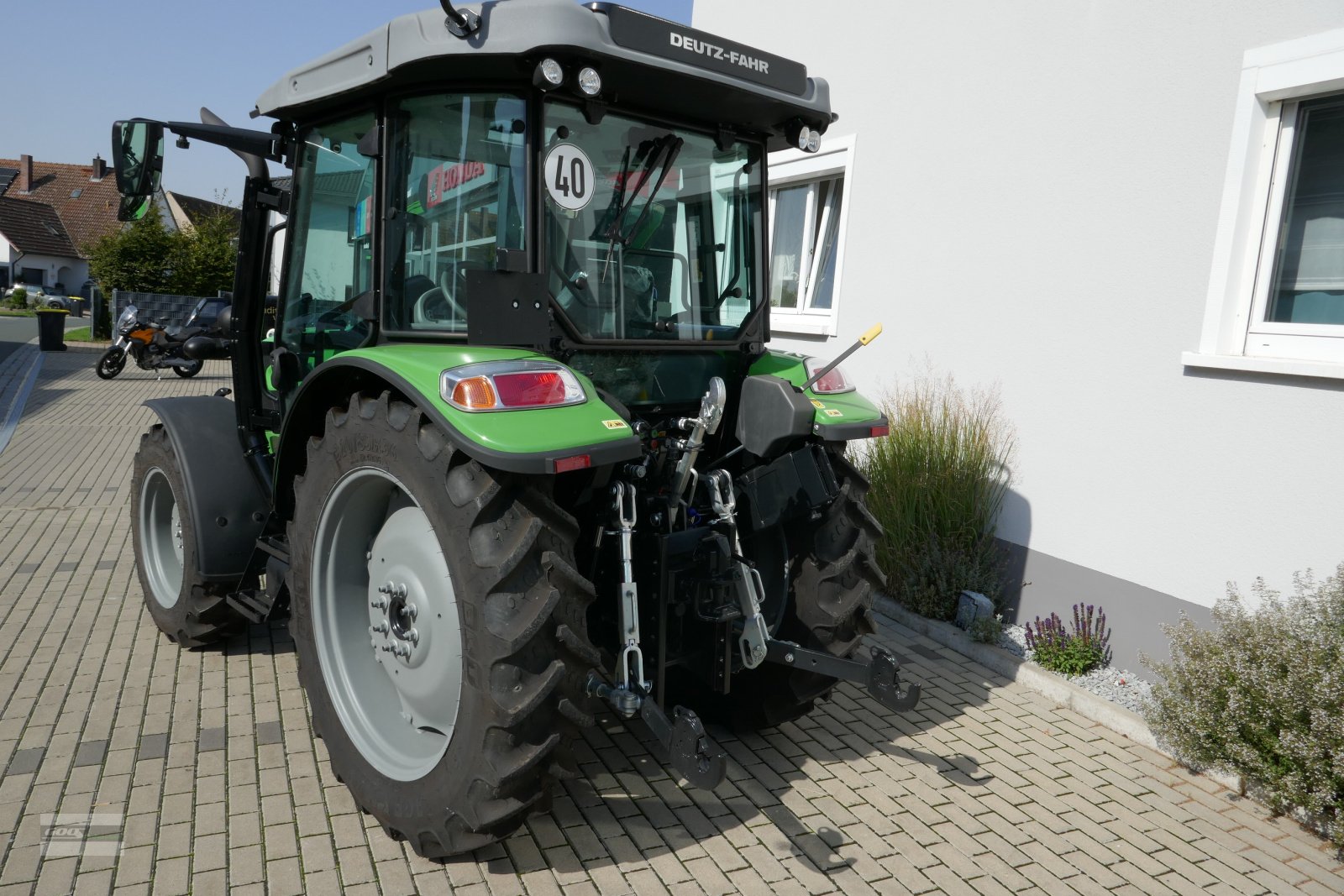 Traktor des Typs Deutz-Fahr 5080 D Keyline Neuschlepper mit FHZ, KLima ..usw, Neumaschine in Langenzenn (Bild 5)