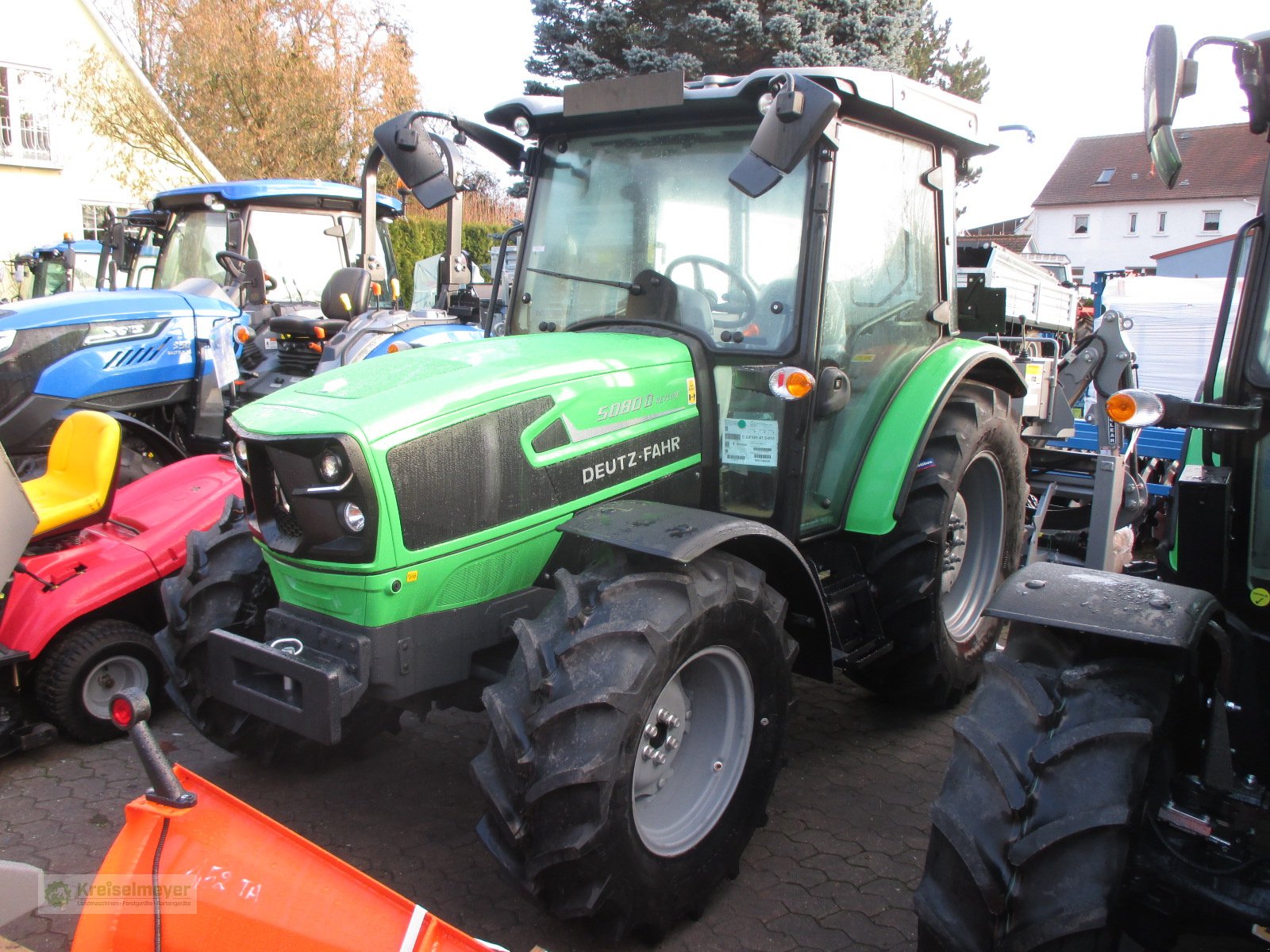 Traktor a típus Deutz-Fahr 5080 D Keyline Var. A, Neumaschine ekkor: Feuchtwangen (Kép 1)