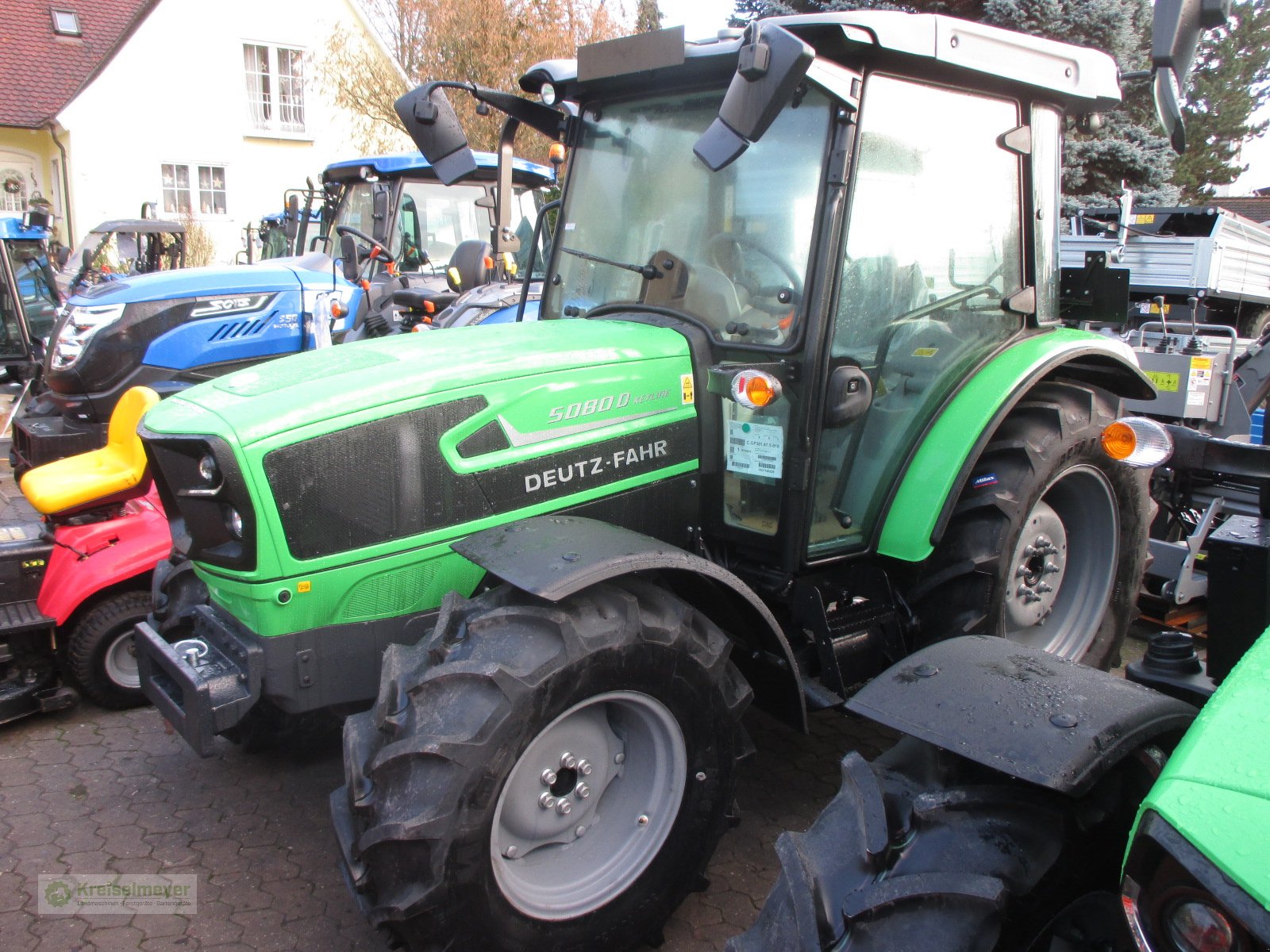 Traktor του τύπου Deutz-Fahr 5080 D Keyline Var. A, Neumaschine σε Feuchtwangen (Φωτογραφία 3)