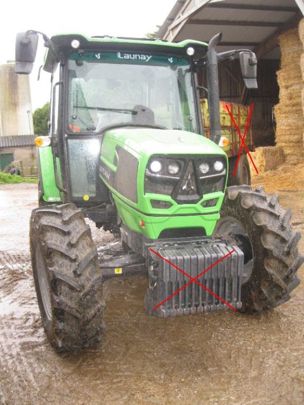 Traktor van het type Deutz-Fahr 5080 D Keyline, Gebrauchtmaschine in BRECE (Foto 3)