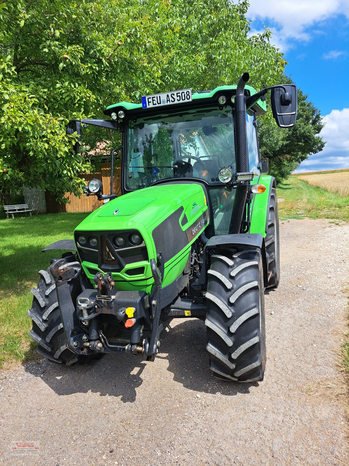 Traktor typu Deutz-Fahr 5080 D KEYLINE, Gebrauchtmaschine v Ansbach (Obrázek 2)