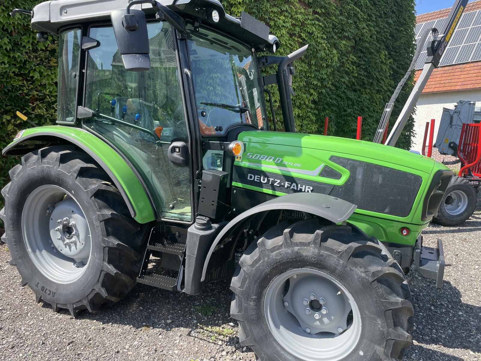 Traktor Türe ait Deutz-Fahr 5080 D KEYLINE, Neumaschine içinde Ochsenhausen (resim 2)