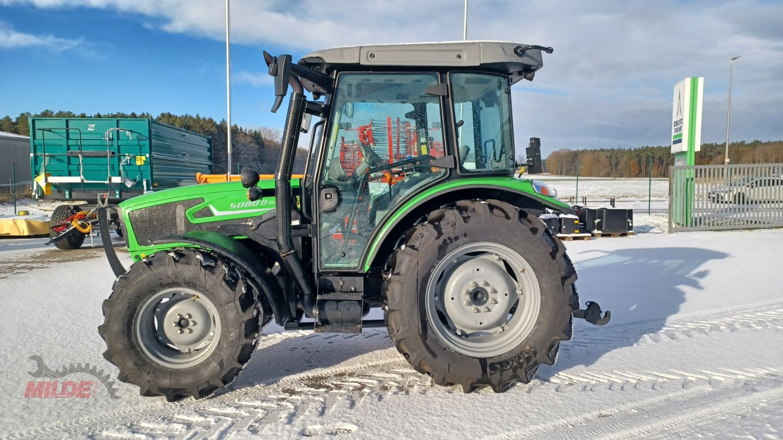 Traktor Türe ait Deutz-Fahr 5080 D KEYLINE, Gebrauchtmaschine içinde Creußen (resim 1)