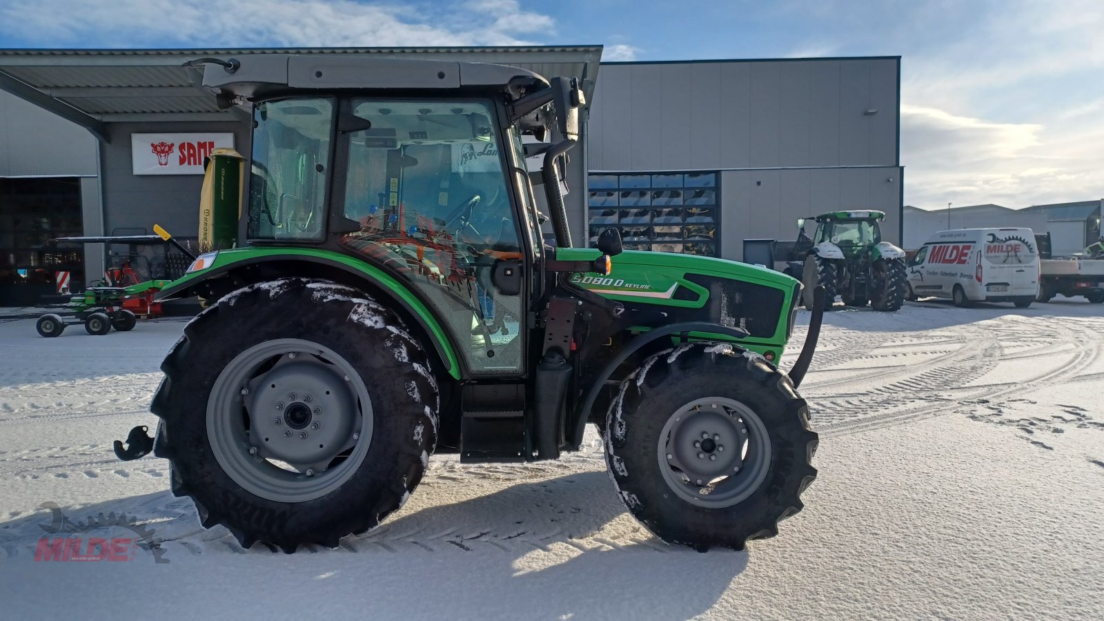 Traktor Türe ait Deutz-Fahr 5080 D KEYLINE, Gebrauchtmaschine içinde Creußen (resim 4)