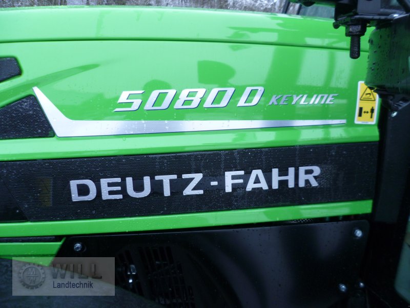 Traktor του τύπου Deutz-Fahr 5080 D KEYLINE, Neumaschine σε Rudendorf (Φωτογραφία 1)