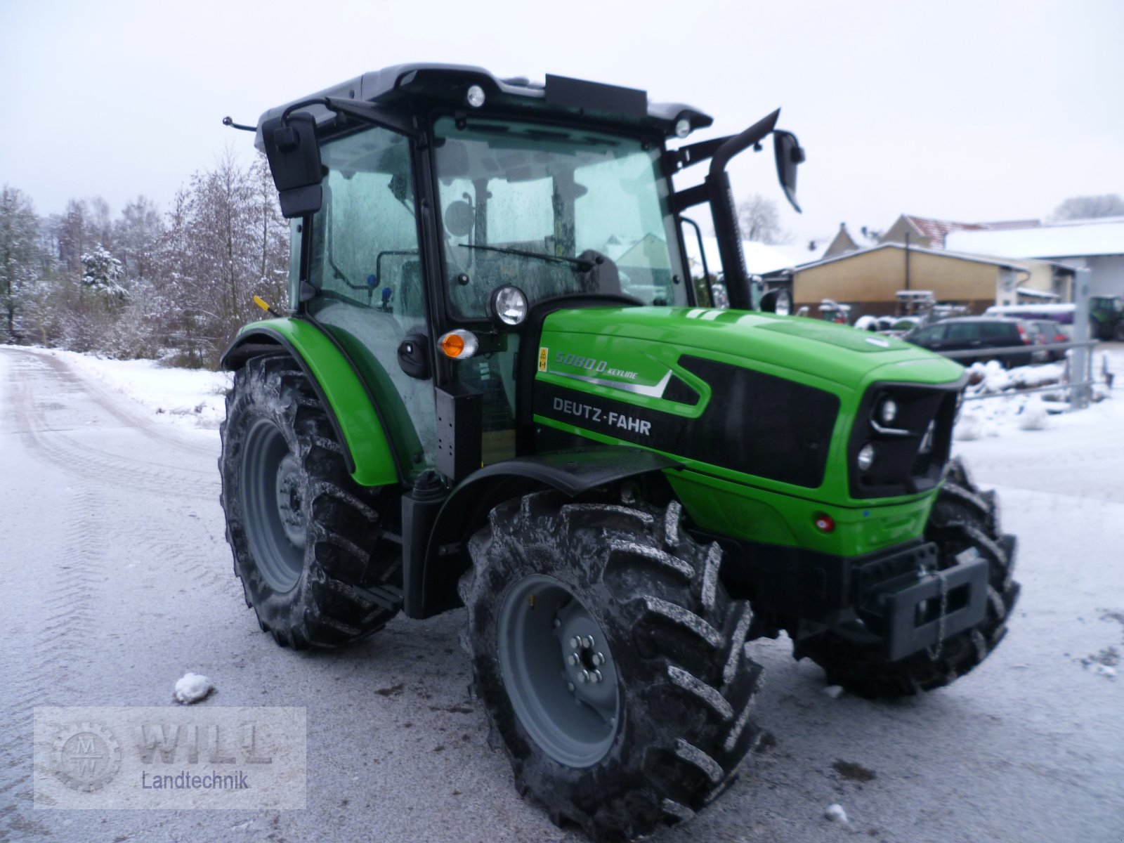 Traktor van het type Deutz-Fahr 5080 D KEYLINE, Neumaschine in Rudendorf (Foto 4)