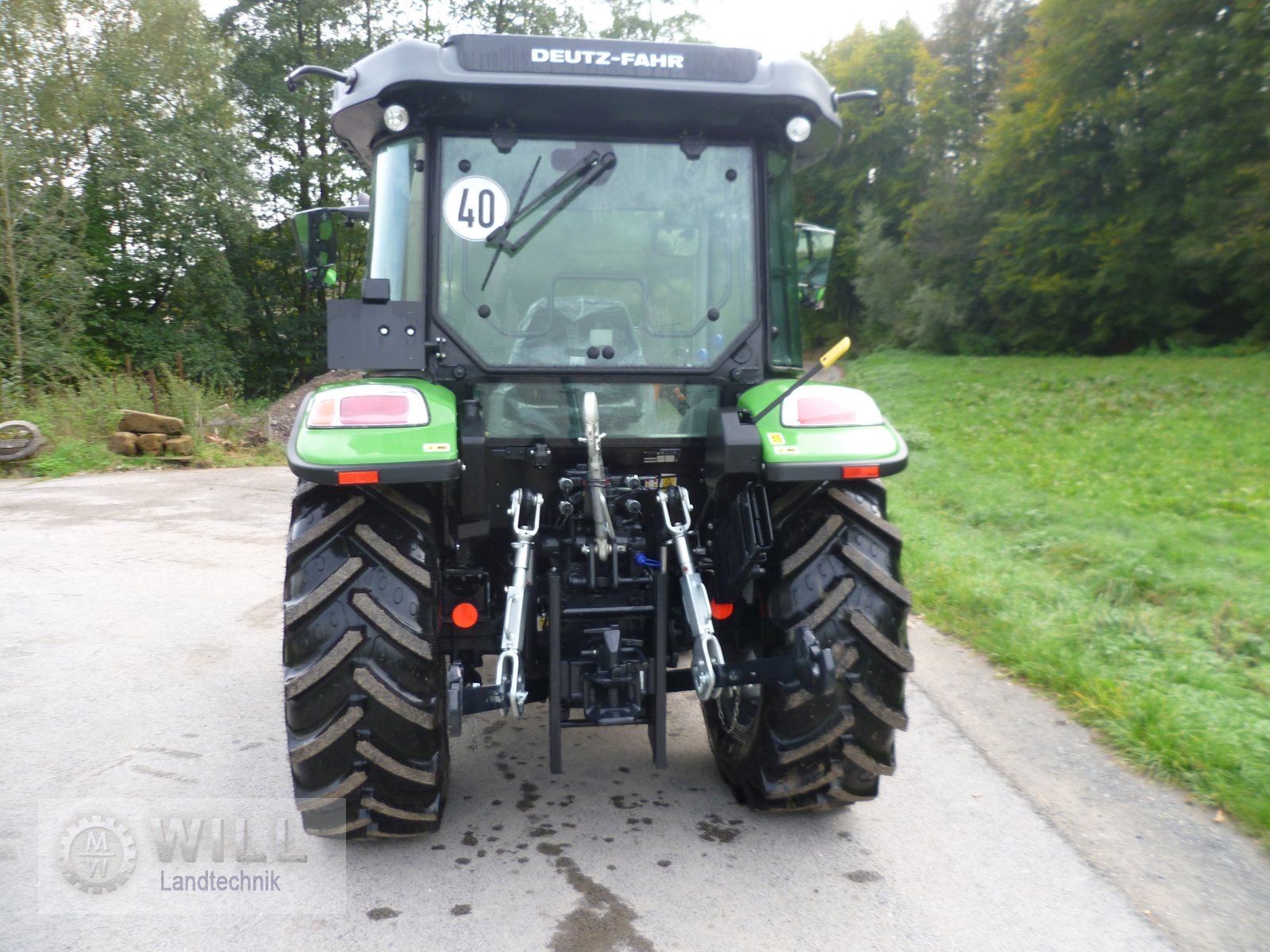 Traktor Türe ait Deutz-Fahr 5080 D KEYLINE, Neumaschine içinde Rudendorf (resim 5)