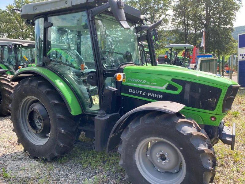 Traktor of the type Deutz-Fahr 5080 D Keyline, Neumaschine in Eslohe–Bremke (Picture 1)