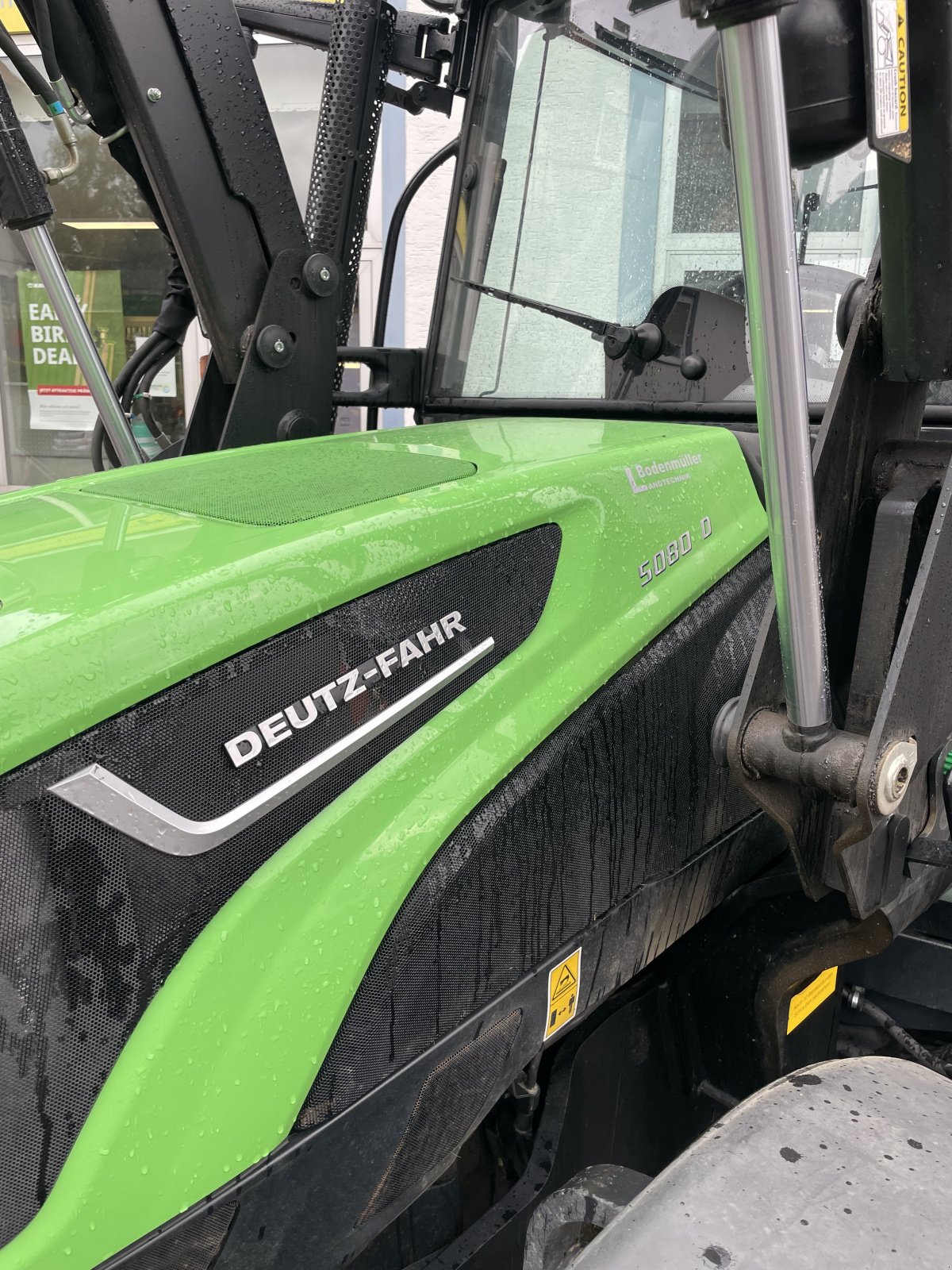 Traktor Türe ait Deutz-Fahr 5080 D, Gebrauchtmaschine içinde Ochsenhausen (resim 5)