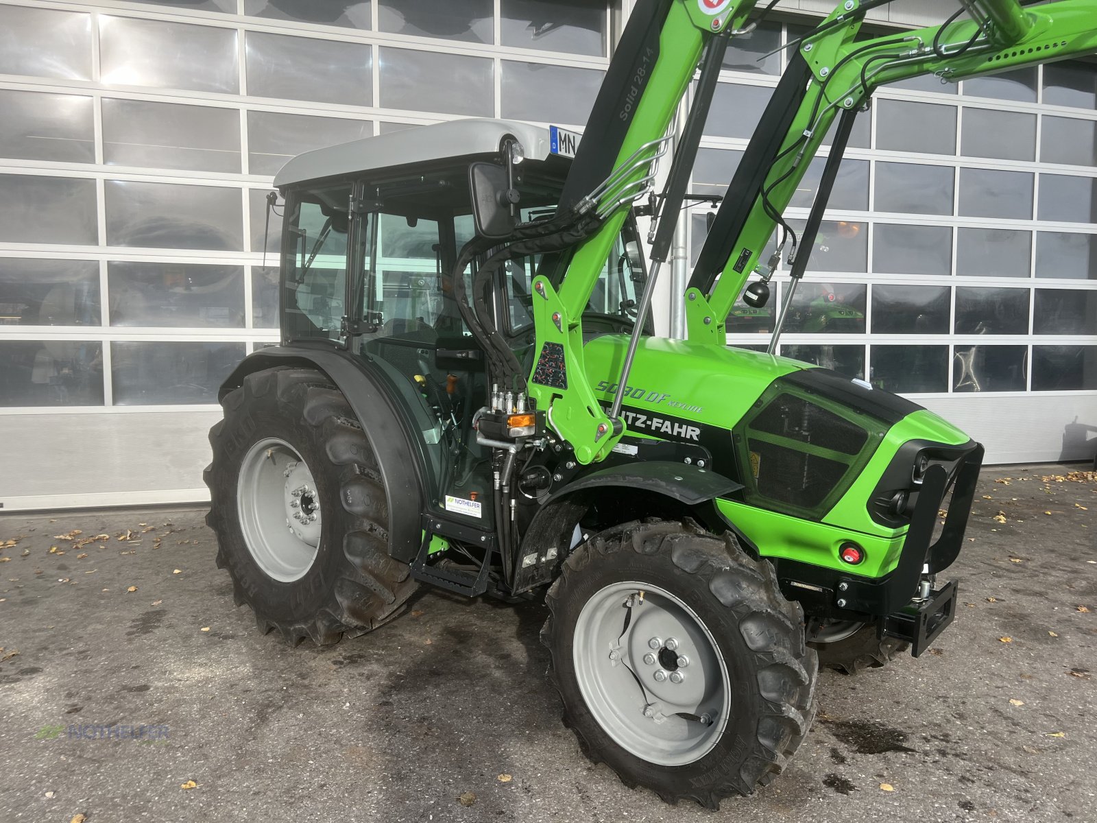 Traktor typu Deutz-Fahr 5080 DF Keyline, Neumaschine v Pforzen (Obrázek 2)