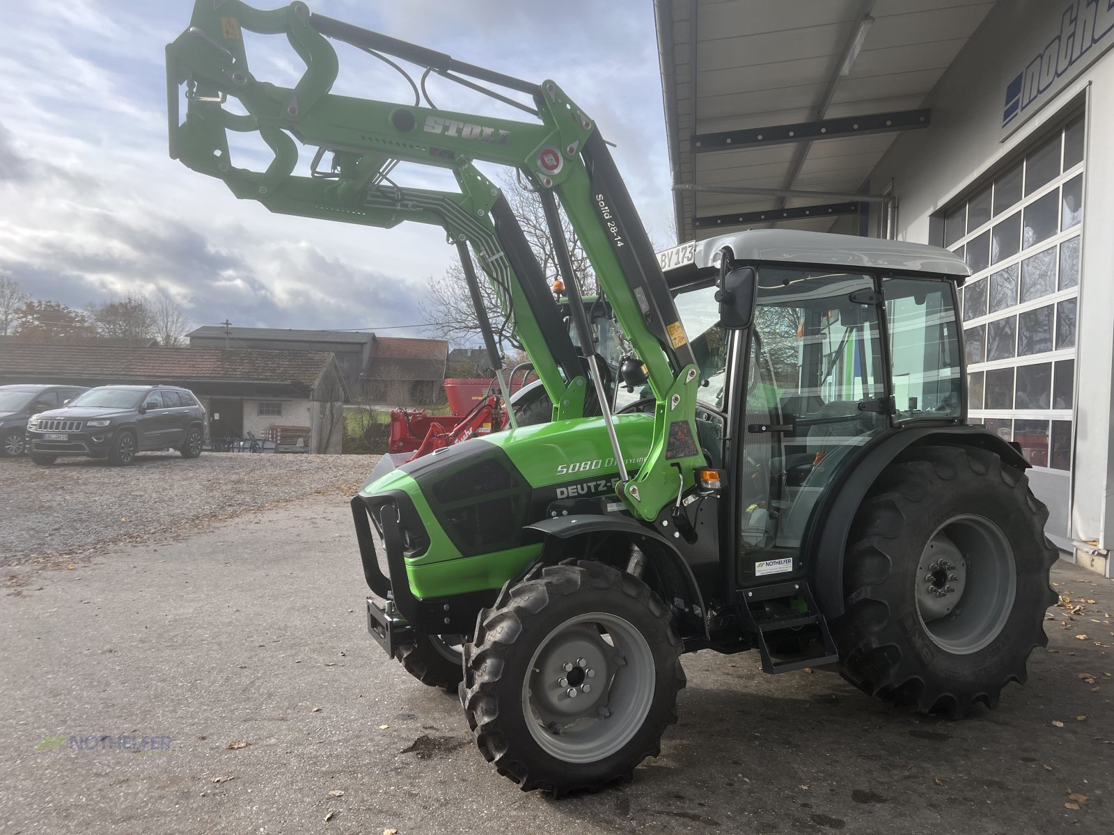 Traktor tipa Deutz-Fahr 5080 DF Keyline, Neumaschine u Pforzen (Slika 3)