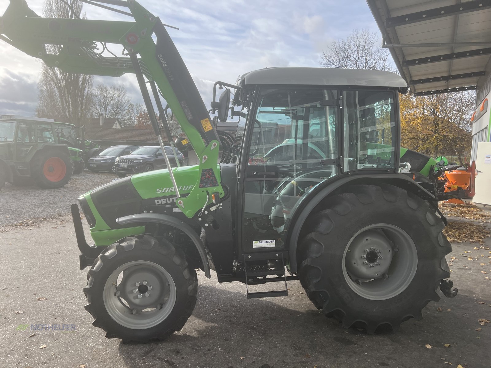 Traktor типа Deutz-Fahr 5080 DF Keyline, Neumaschine в Pforzen (Фотография 11)