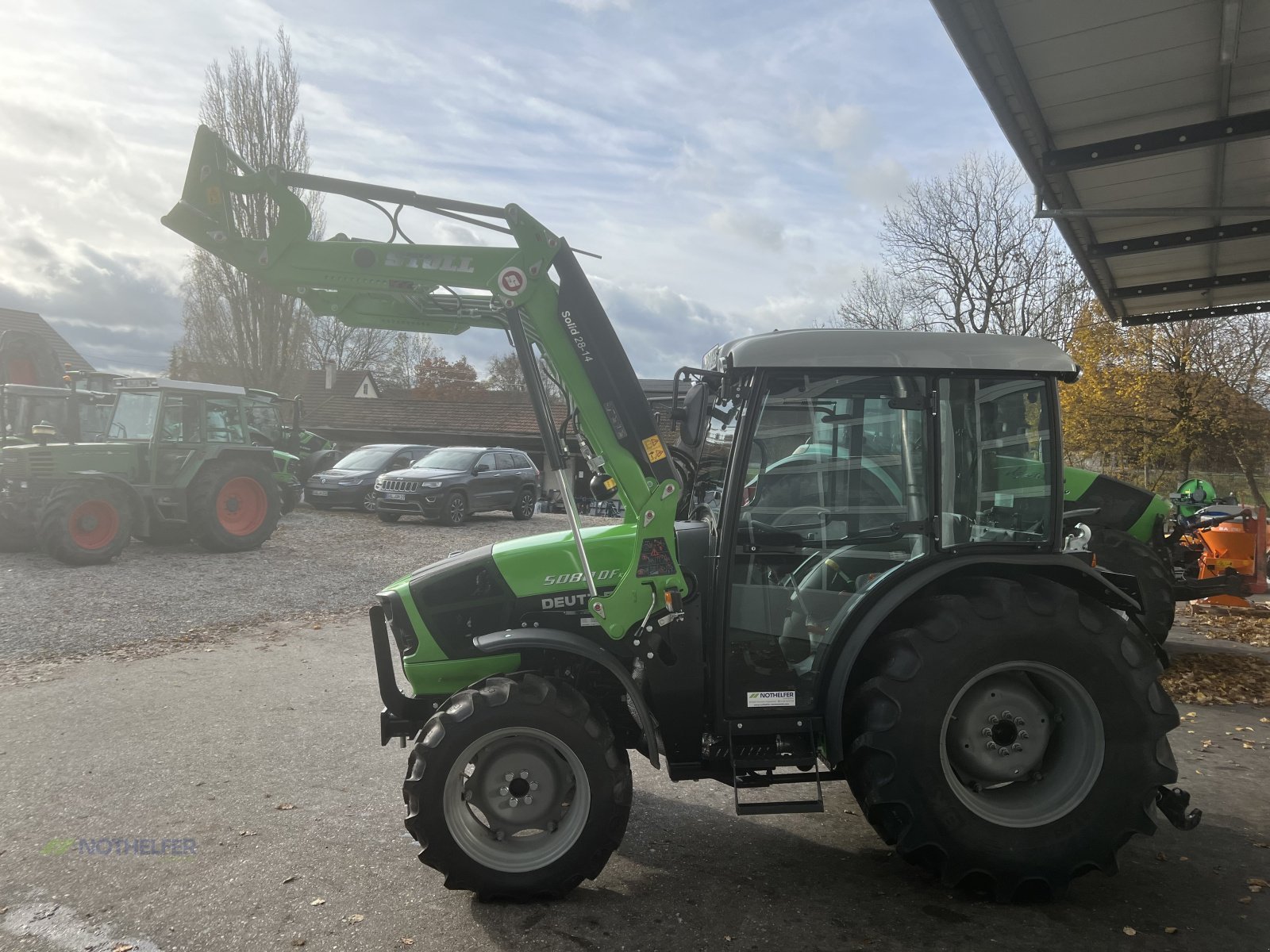 Traktor tipa Deutz-Fahr 5080 DF Keyline, Neumaschine u Pforzen (Slika 12)