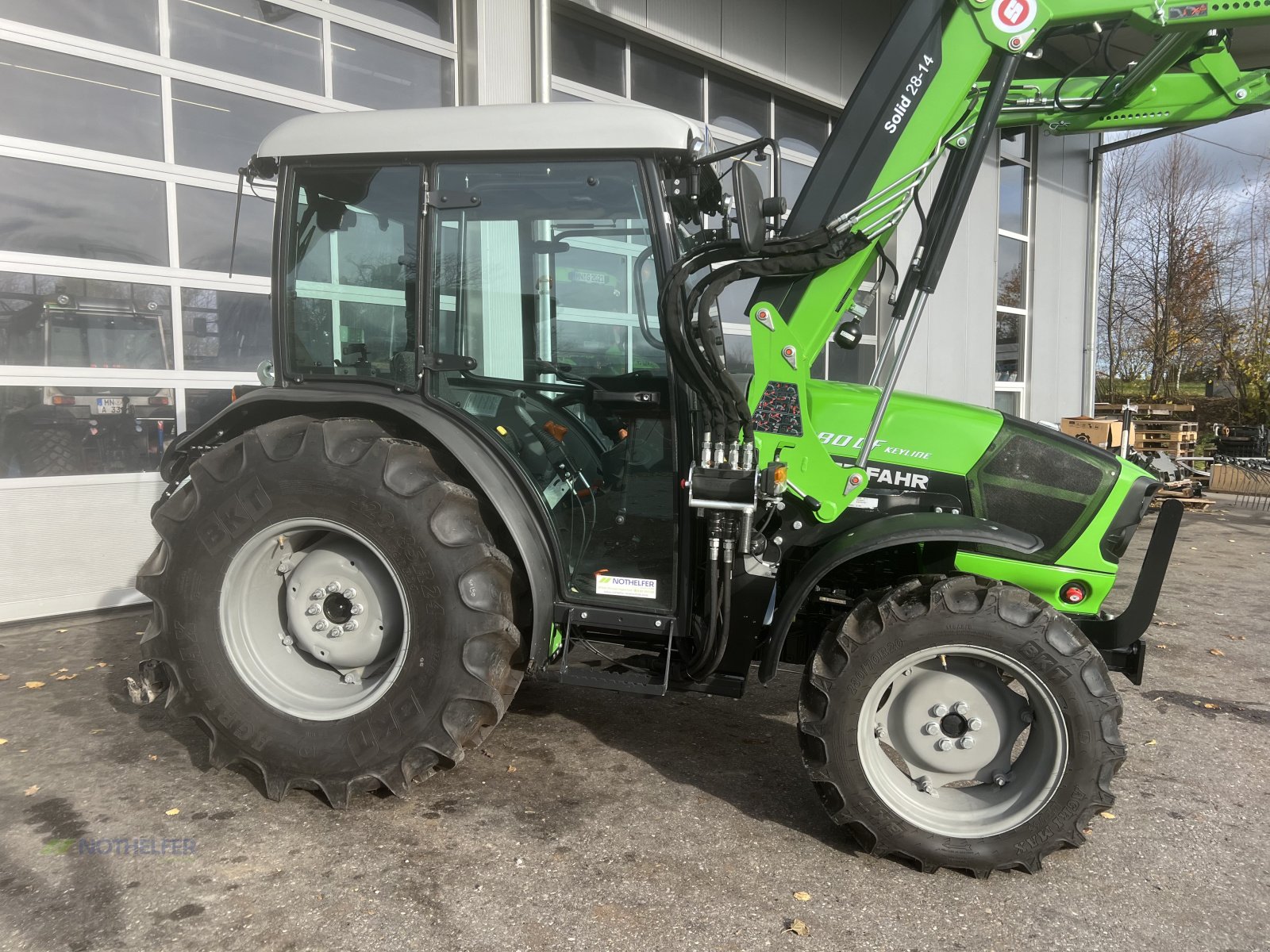 Traktor типа Deutz-Fahr 5080 DF Keyline, Neumaschine в Pforzen (Фотография 15)