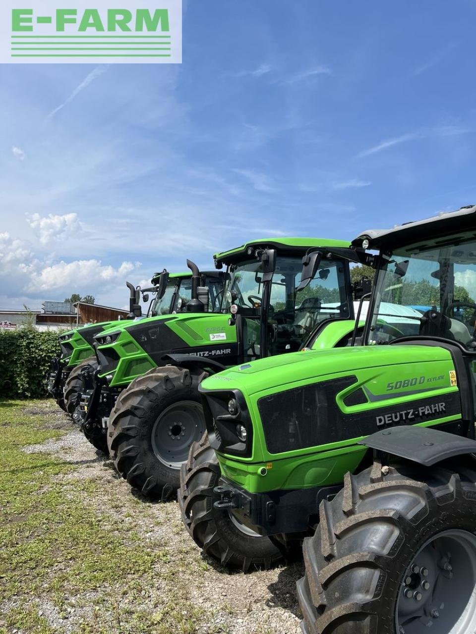 Traktor van het type Deutz-Fahr 5080d-keyline Keyline, Gebrauchtmaschine in SALZBURG (Foto 12)