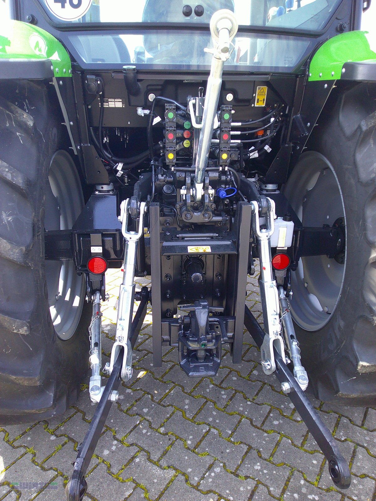 Traktor του τύπου Deutz-Fahr 5095 GS KEYLINE, 4 Zylinder, 4 Liter, Komfortkabine mit Beifahrersitz, Neumaschine σε Buchdorf (Φωτογραφία 20)