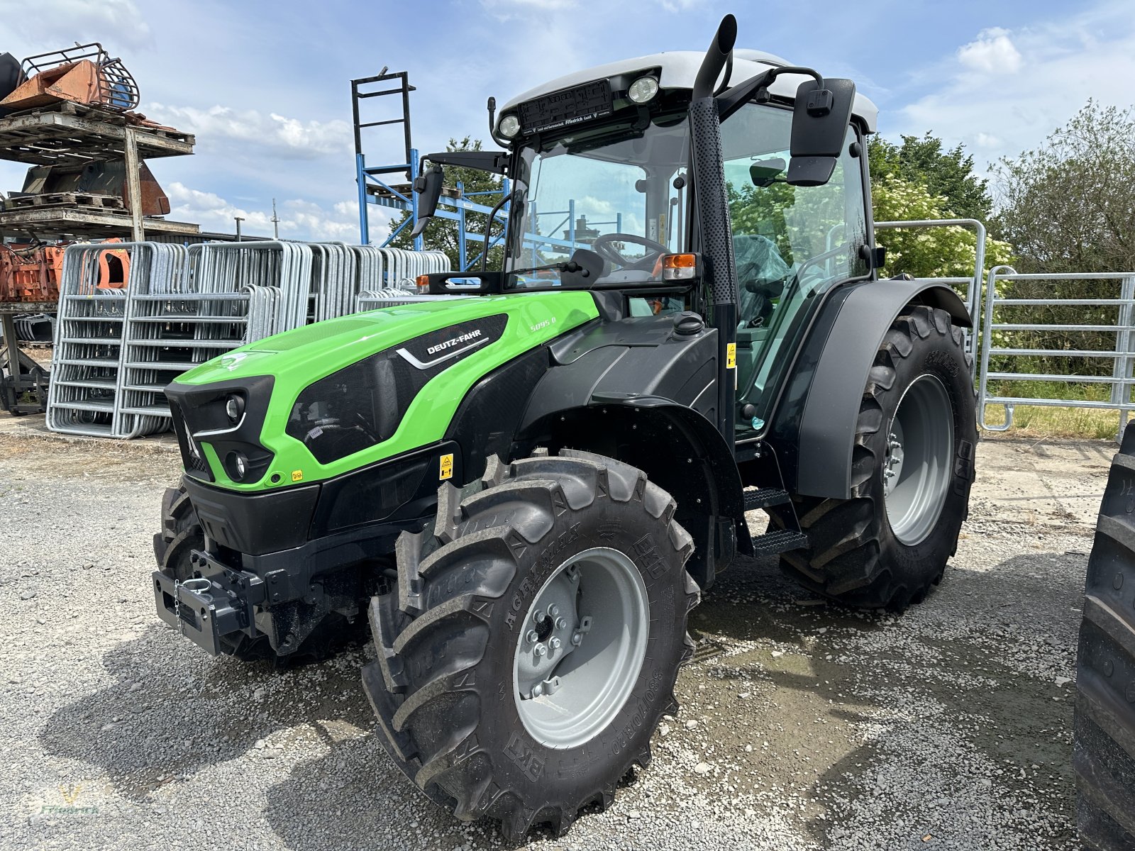 Traktor a típus Deutz-Fahr 5095 GS, Neumaschine ekkor: Bad Lausick (Kép 1)