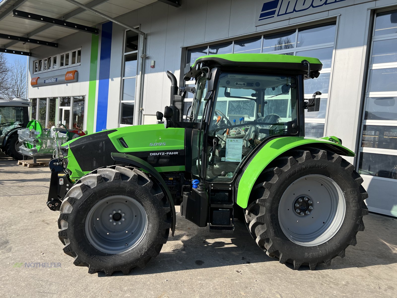 Traktor a típus Deutz-Fahr 5095 GS, Neumaschine ekkor: Pforzen (Kép 3)