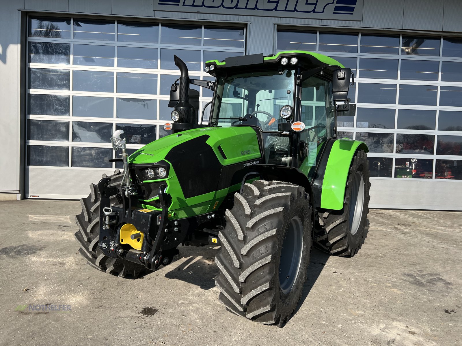 Traktor a típus Deutz-Fahr 5095 GS, Neumaschine ekkor: Pforzen (Kép 10)