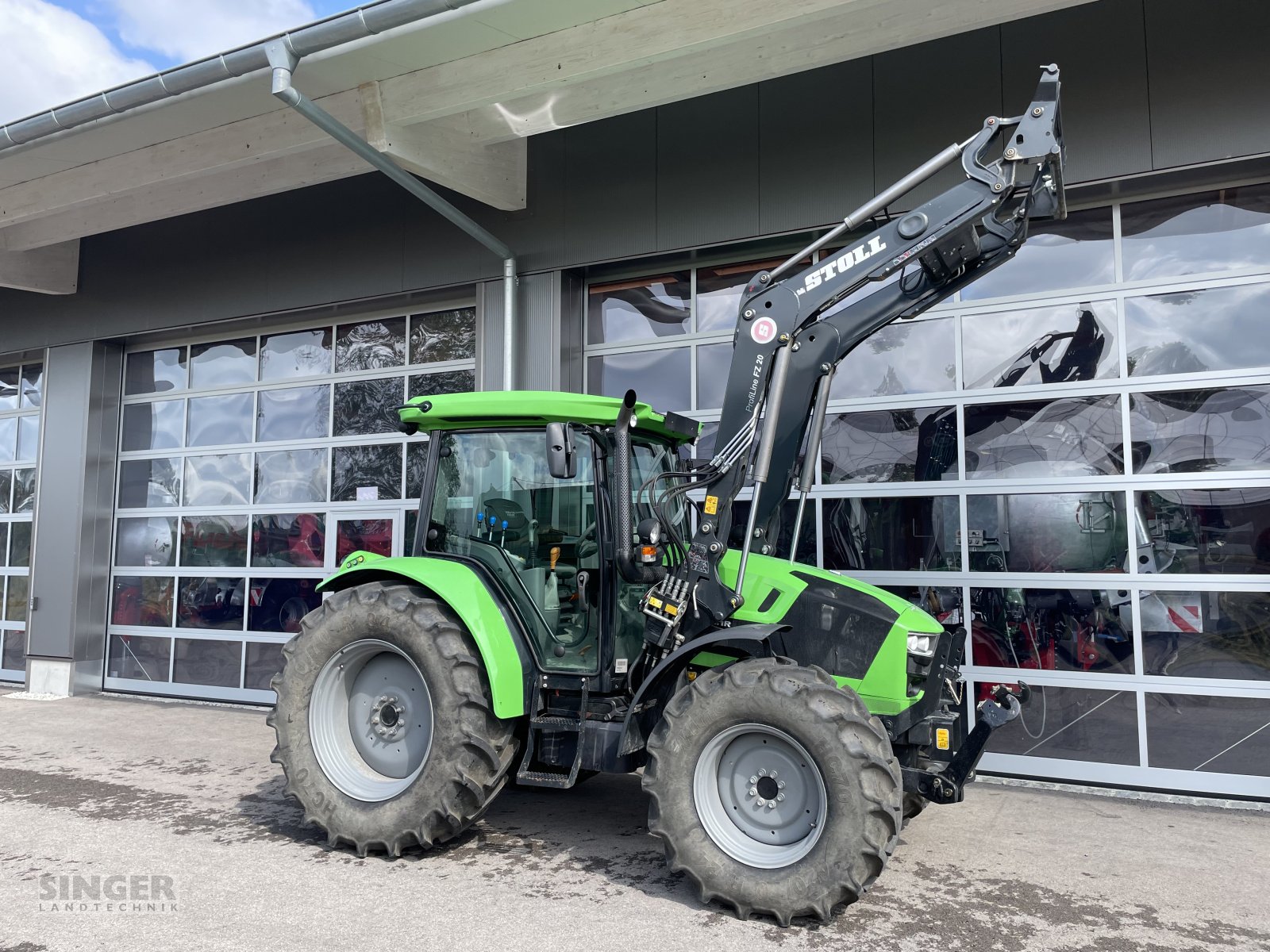 Traktor Türe ait Deutz-Fahr 5100 C ohne Ad-Blue, FZW FKH FL DL, Gebrauchtmaschine içinde Ebenhofen (resim 1)