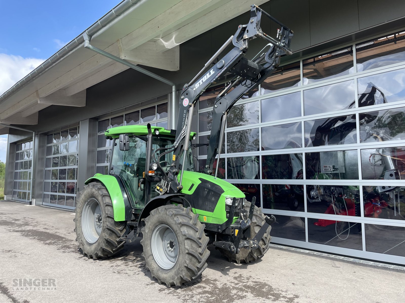 Traktor Türe ait Deutz-Fahr 5100 C ohne Ad-Blue, FZW FKH FL DL, Gebrauchtmaschine içinde Ebenhofen (resim 2)