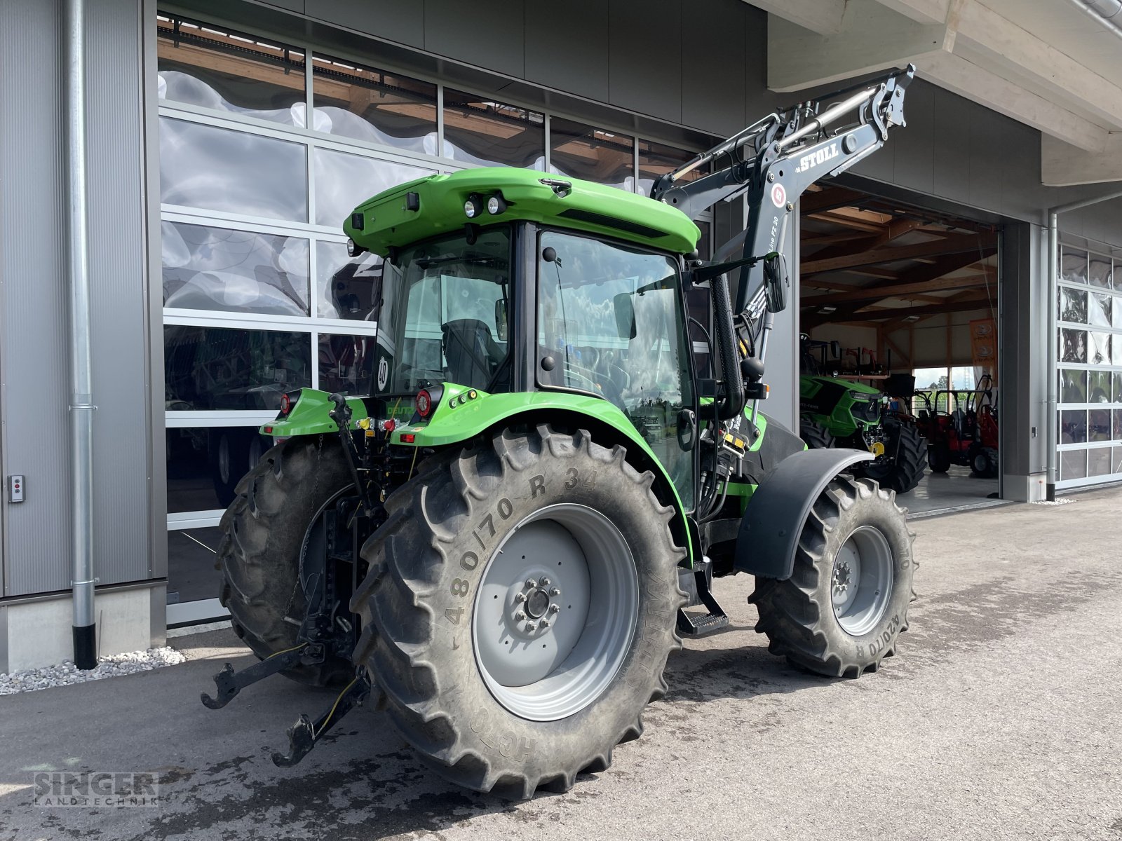 Traktor del tipo Deutz-Fahr 5100 C ohne Ad-Blue, FZW FKH FL DL, Gebrauchtmaschine en Ebenhofen (Imagen 5)