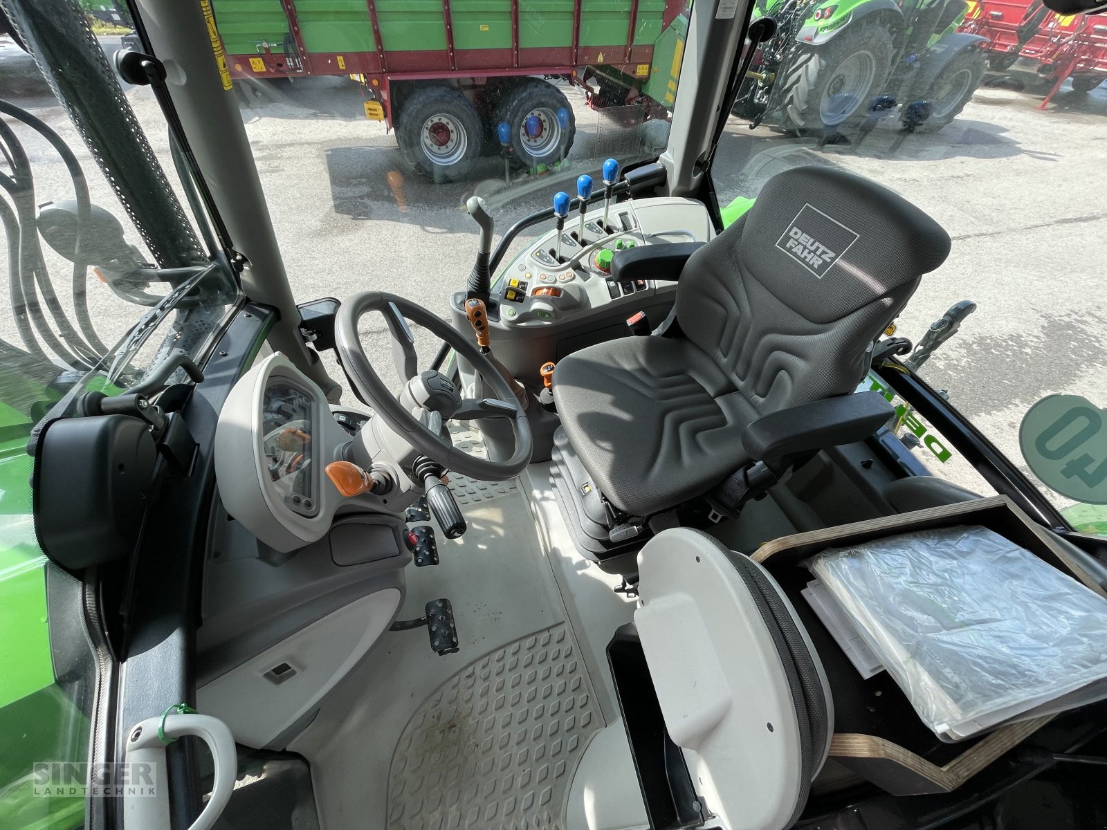 Traktor del tipo Deutz-Fahr 5100 C ohne Ad-Blue, FZW FKH FL DL, Gebrauchtmaschine en Ebenhofen (Imagen 10)