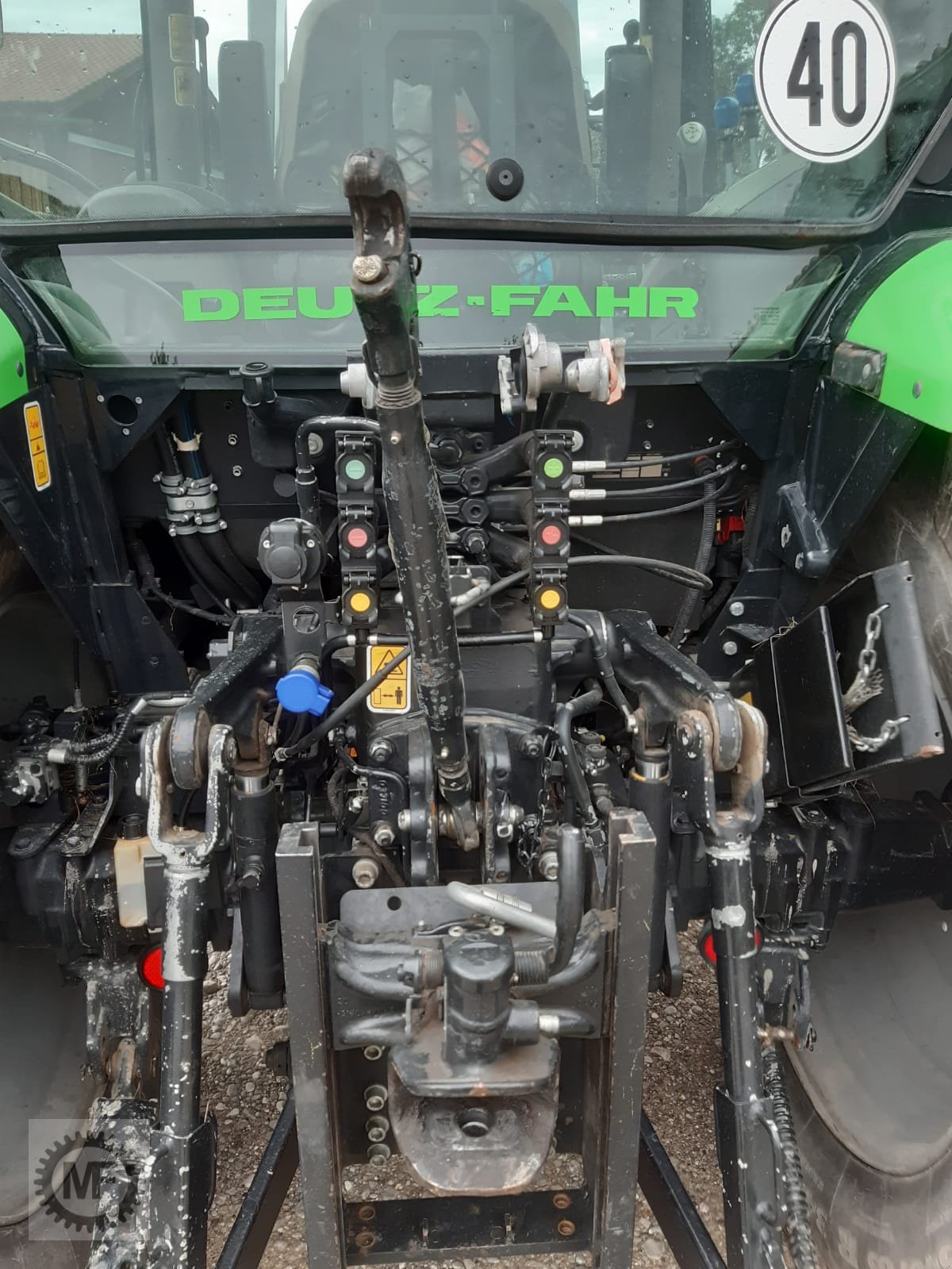 Traktor typu Deutz-Fahr 5100 C, Gebrauchtmaschine w Huglfing (Zdjęcie 8)