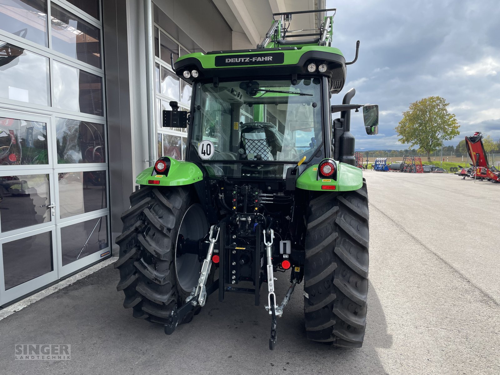 Traktor от тип Deutz-Fahr 5100 G mit Frontlader, Neumaschine в Ebenhofen (Снимка 3)