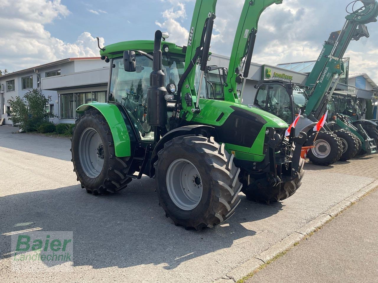 Traktor du type Deutz-Fahr 5100 G, Gebrauchtmaschine en OBERNDORF-HOCHMOESSINGEN (Photo 2)