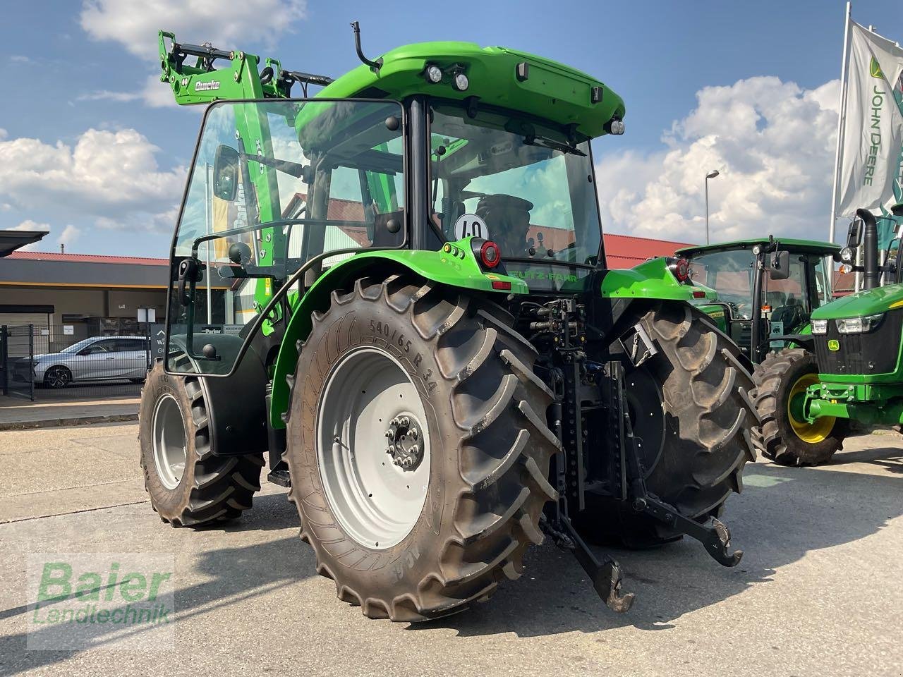 Traktor van het type Deutz-Fahr 5100 G, Gebrauchtmaschine in OBERNDORF-HOCHMOESSINGEN (Foto 4)