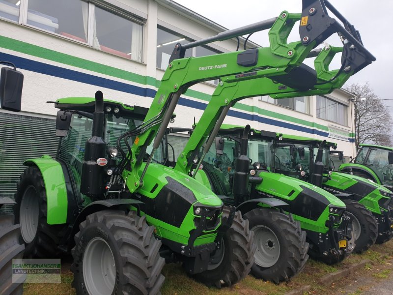 Traktor of the type Deutz-Fahr 5100 GS mit Frontlader -Aktion Ernteschlussverkauf-, Neumaschine in Diessen