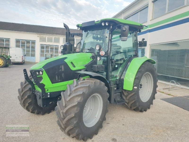 Traktor des Typs Deutz-Fahr 5100 GS mit Frontlader -Aktion Ernteschlussverkauf-, Neumaschine in Diessen (Bild 3)