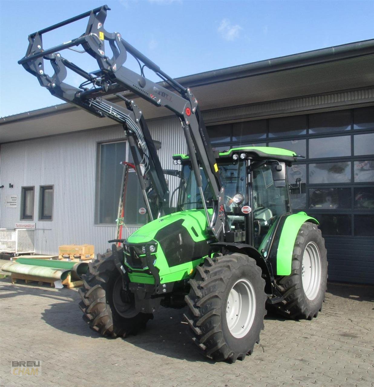 Traktor Türe ait Deutz-Fahr 5100 GS, Neumaschine içinde Cham (resim 1)