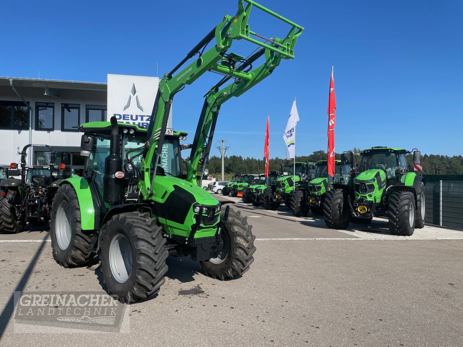 Traktor of the type Deutz-Fahr 5100, Neumaschine in Pfullendorf (Picture 2)