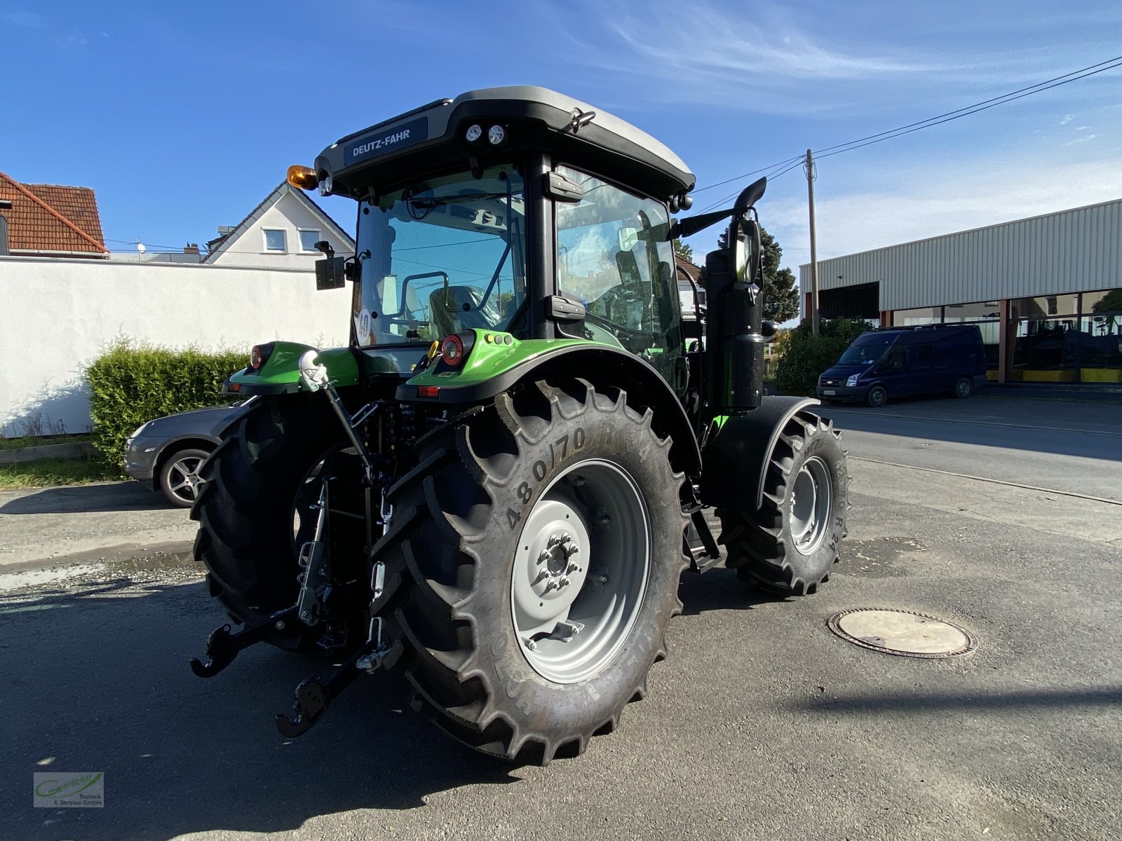 Traktor van het type Deutz-Fahr 5105 D KEYLINESONDERHERBSTAKTION, Neumaschine in Neustadt (Foto 2)