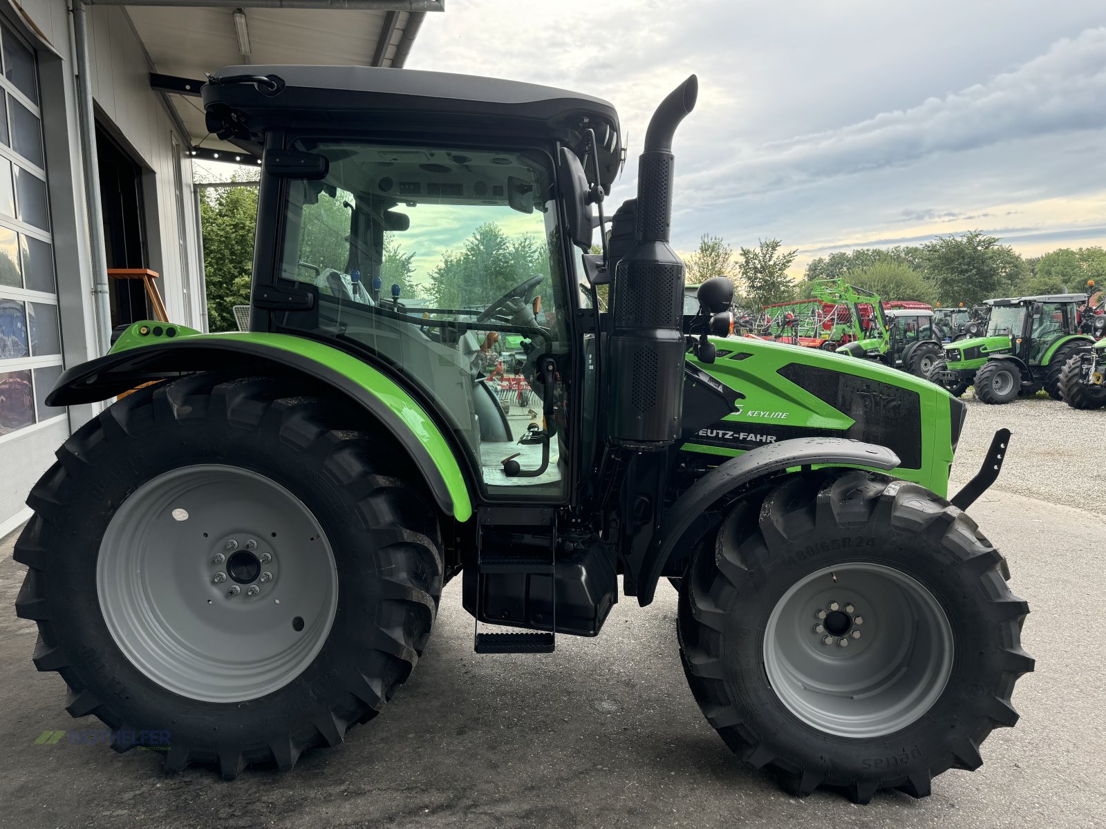 Traktor typu Deutz-Fahr 5105 Keyline *brandneues Modell*, Neumaschine w Pforzen (Zdjęcie 11)