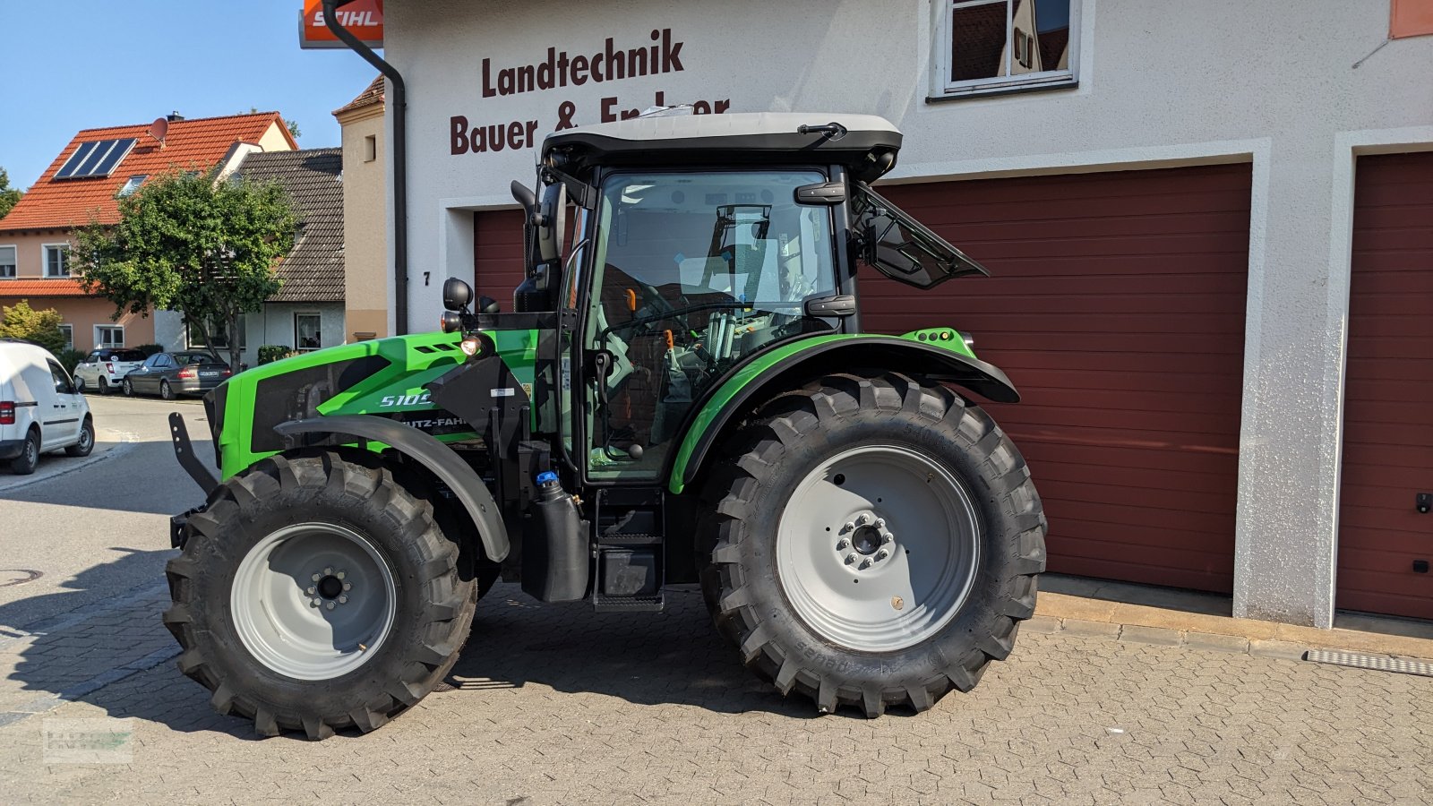 Traktor des Typs Deutz-Fahr 5105 Keyline GS, Neumaschine in Abenberg (Bild 4)