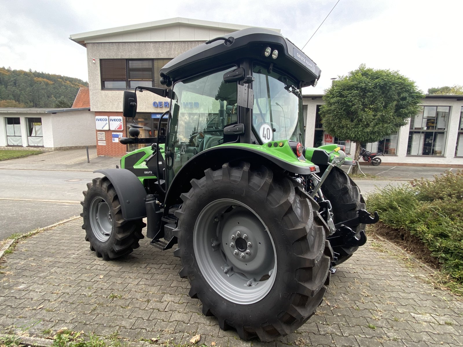 Traktor Türe ait Deutz-Fahr 5105 KEYLINE HERBSTAKTION GERLICHER, Neumaschine içinde Neustadt (resim 4)