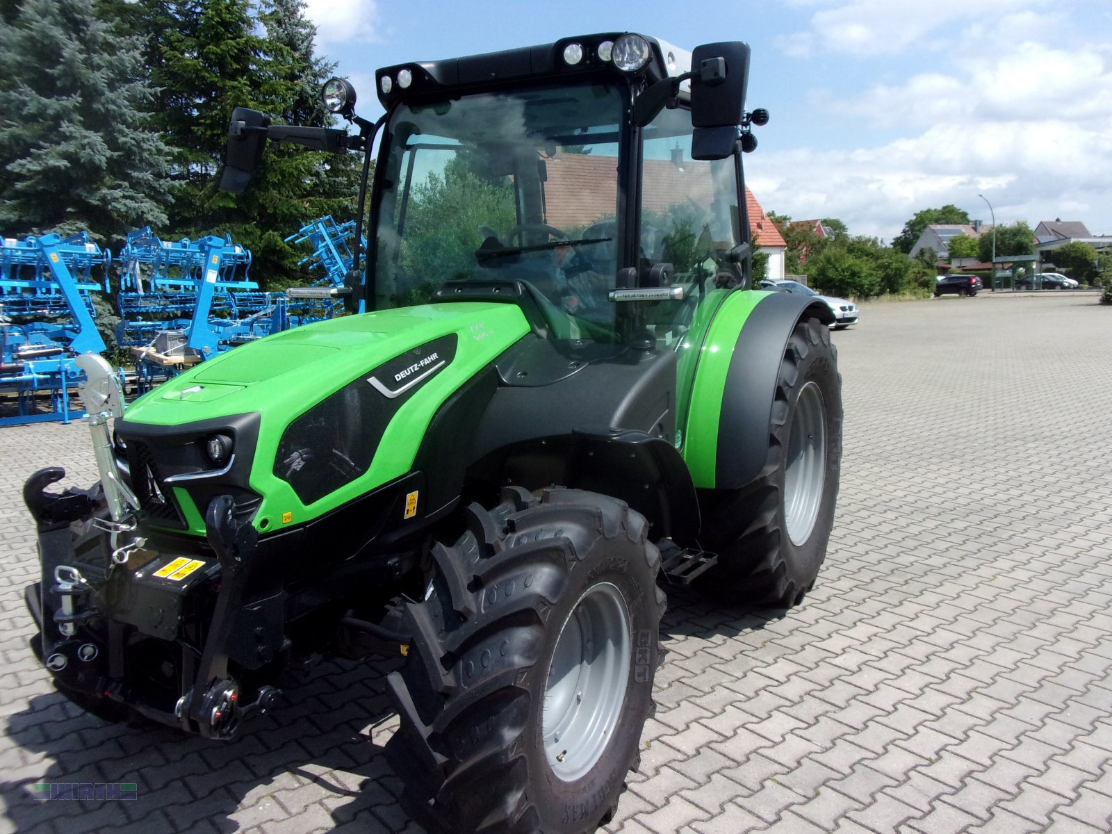 Traktor typu Deutz-Fahr 5105 TTV "stufenloser Kompaktschlepper", Frontladeranbauteile, Gebrauchtmaschine v Buchdorf (Obrázok 8)