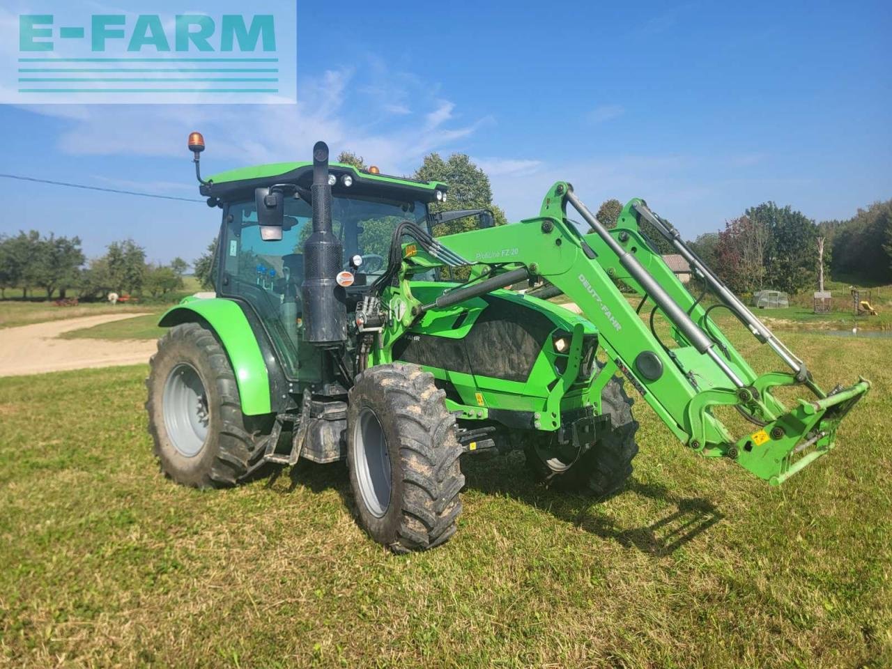 Traktor van het type Deutz-Fahr 5105, Gebrauchtmaschine in Hamburg (Foto 3)